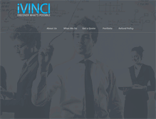 Tablet Screenshot of i-vinci.com